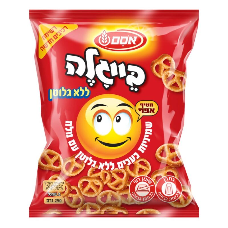 בייגלה שמיניות ללא גלוטן 250 גרם אסם