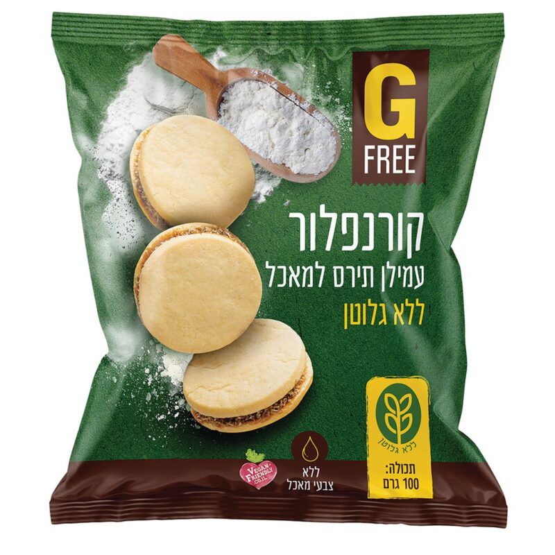 קורנפלור עמילן תירס למאכל ללא גלוטן